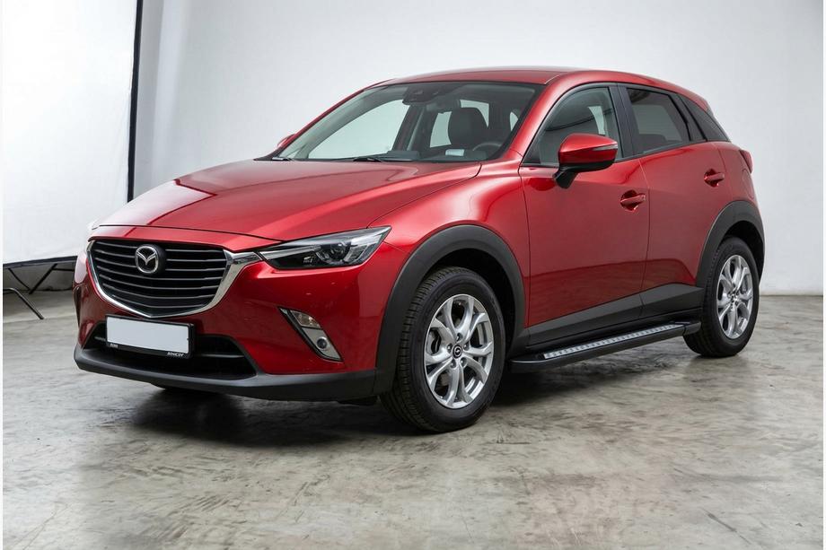 Mazda CX-3 2015- Seitenschweller Vision New Black (2 Stk., Aluminium) Image