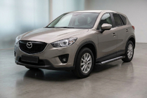 Mazda CX-5 2012-2017 Seitenschweller New Vision Black (2 Stk., Aluminium) Foto 1