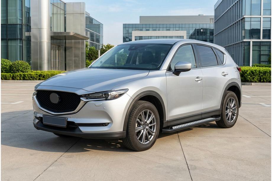 Mazda CX-5 2017–2025 Seitenschweller New Vision Black (2 Stk., Aluminium) Image