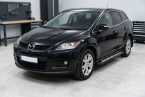 Mazda CX-7 2006-2012 Seitenschweller New Vision Black (2 Stk., Aluminium) Foto 1