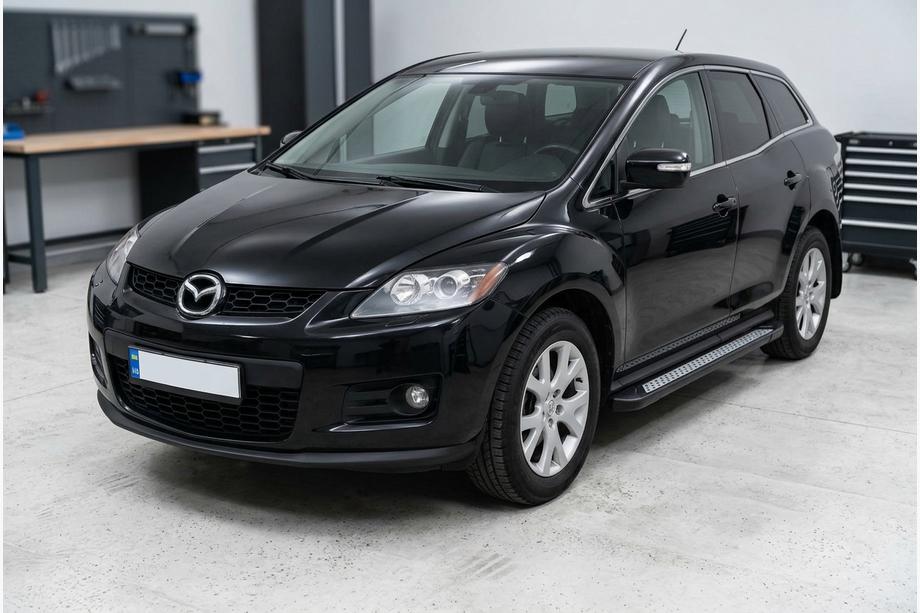 Mazda CX-7 2006-2012 Seitenschweller New Vision Black (2 Stk., Aluminium) Image