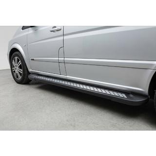 Seitenschweller New Vision Black (2 Stk., Aluminium) Mercedes Vito W639 2004-2014 Foto 1