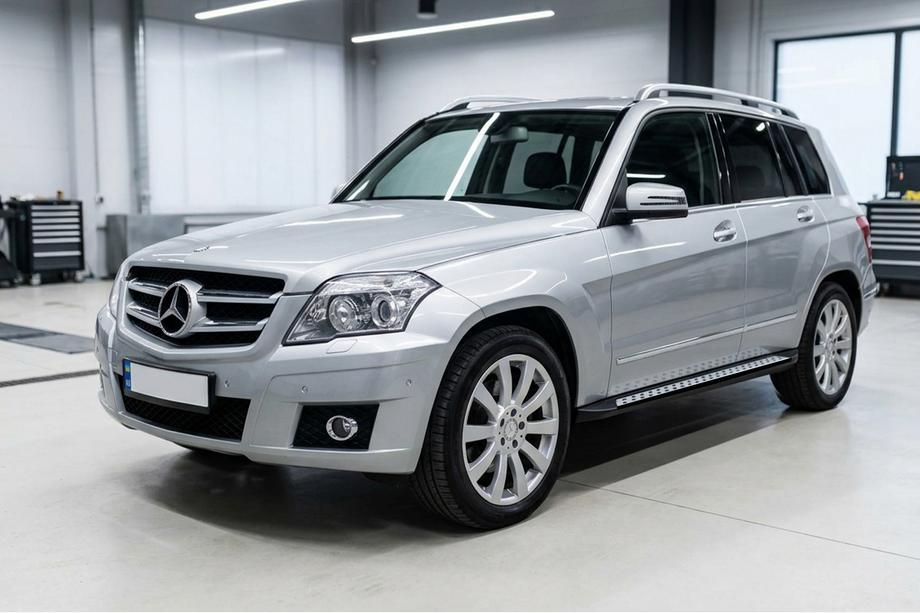 Mercedes GLK class X204 2008-2015 Seitenschweller New Vision Black (2 Stk., Aluminium) Image