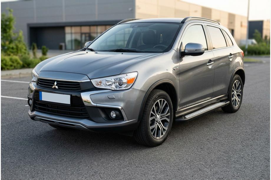 Mitsubishi ASX 2010-2023 Seitenschweller New Vision Black (2 Stk., Aluminium) Image