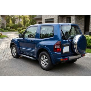 Seitenschweller New Vision Black (2 Stk., Aluminium) Mitsubishi Pajero Wagon III 1999-2006 Foto 1