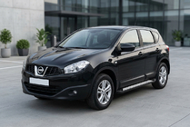 Nissan Qashqai 2010-2014 Seitenschweller Vision New Black (2 Stk., Aluminium) Foto 1