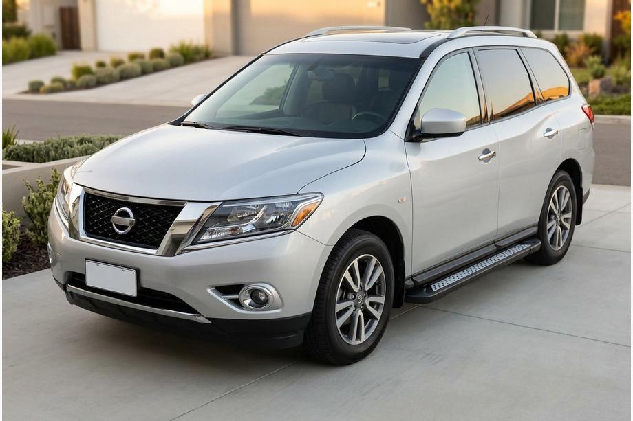Nissan Pathfinder R52 2012-2021 Seitenschweller New Vision Black (2 Stk., Aluminium) Image
