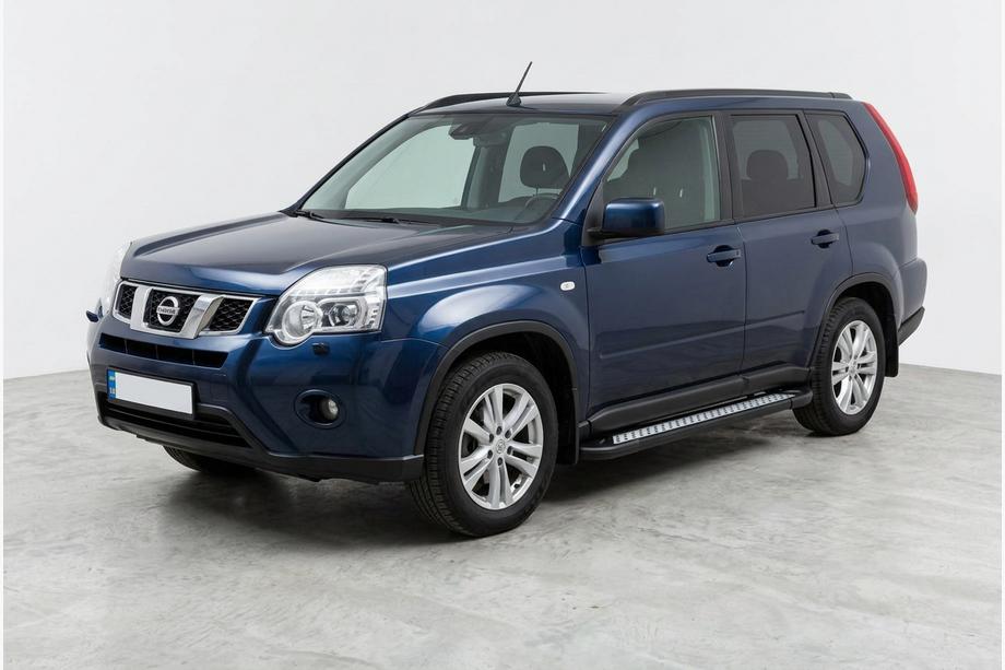Nissan X-trail T31 2007-2014 Seitenschweller New Vision Black (2 Stk., Aluminium) Image