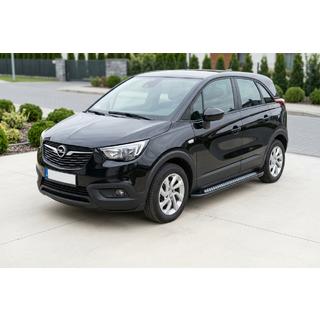 Seitenschweller New Vision Black (2 Stk., Aluminium) Opel Crossland X 2017-2024 Foto 2