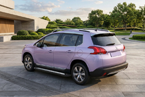 Peugeot 3008 2008-2016 Seitenschweller New Vision Black (2 Stk., Aluminium) Foto 1