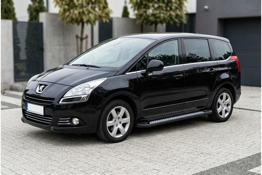 Peugeot 5008 2009-2016 Seitenschweller New Vision Black (2 Stk., Aluminium) Image