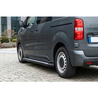 Seitenschweller New Vision Black (2 Stk., Aluminium) Peugeot Expert 2007-2016 Foto 1