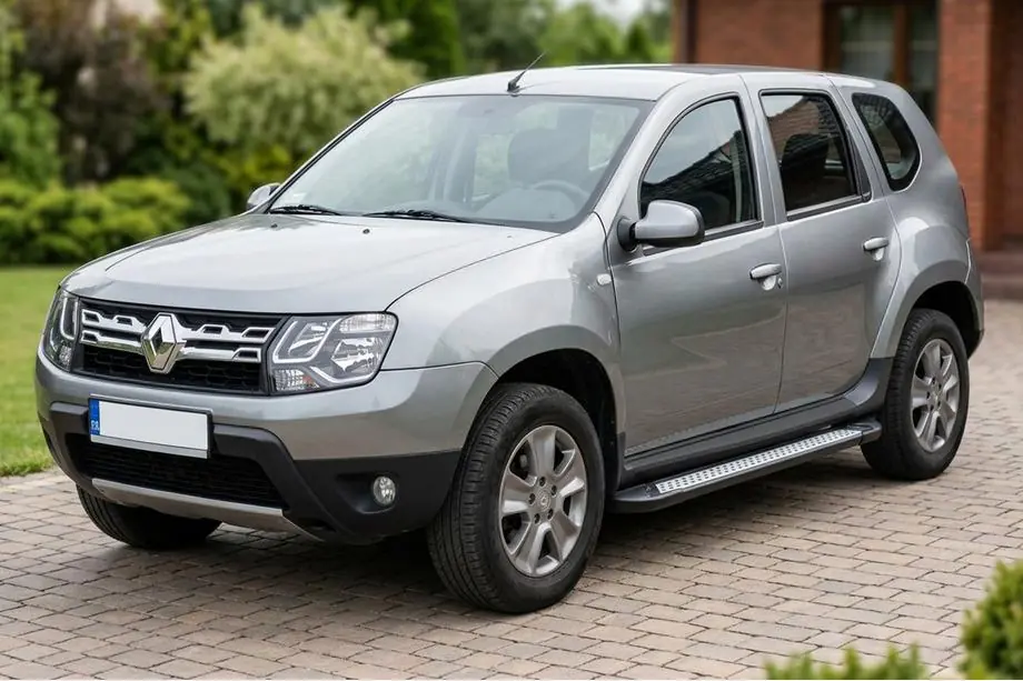 Renault Duster 2008–2017 Seitenschweller New Vision Black (2 Stk., Aluminium) Image