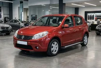 Renault Sandero 2007-2013 Seitenschweller New Vision Black (2 Stk., Aluminium) Foto 1
