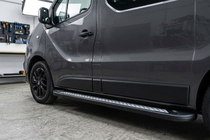 Renault Trafic 2015- Seitenschweller New Vision Black (2 Stk., Aluminium) Foto 1