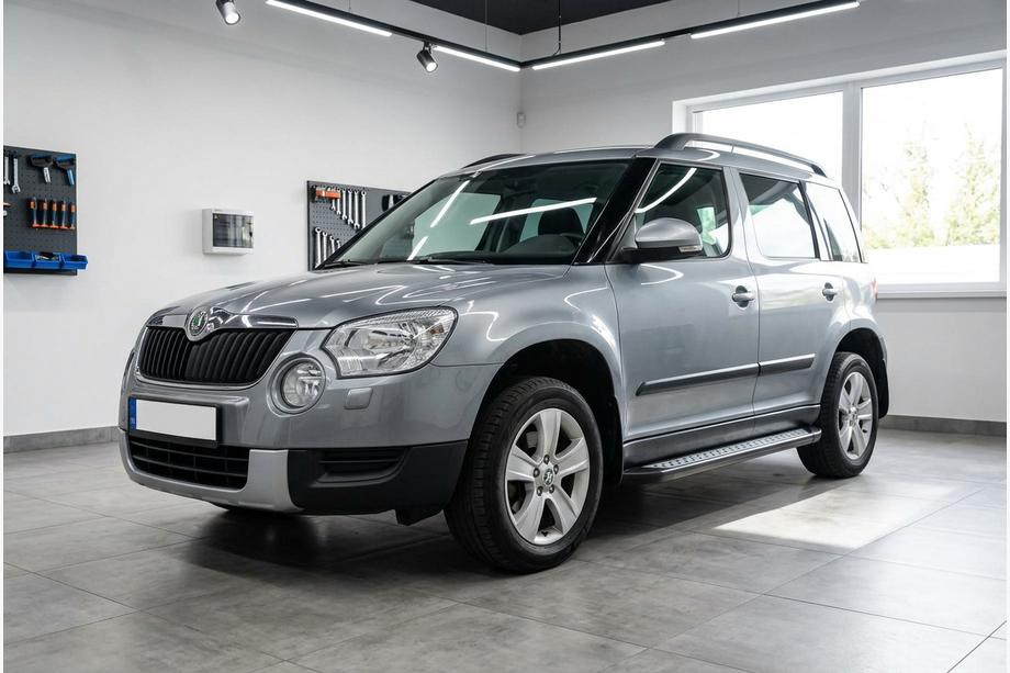 Skoda Yeti 2009-2017 Seitenschweller New Vision Black (2 Stk., Aluminium) Image