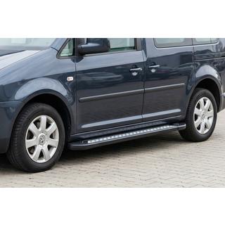 Seitenschweller New Vision Black (2 Stk., Aluminium) Volkswagen Caddy 2010-2015 Foto 1