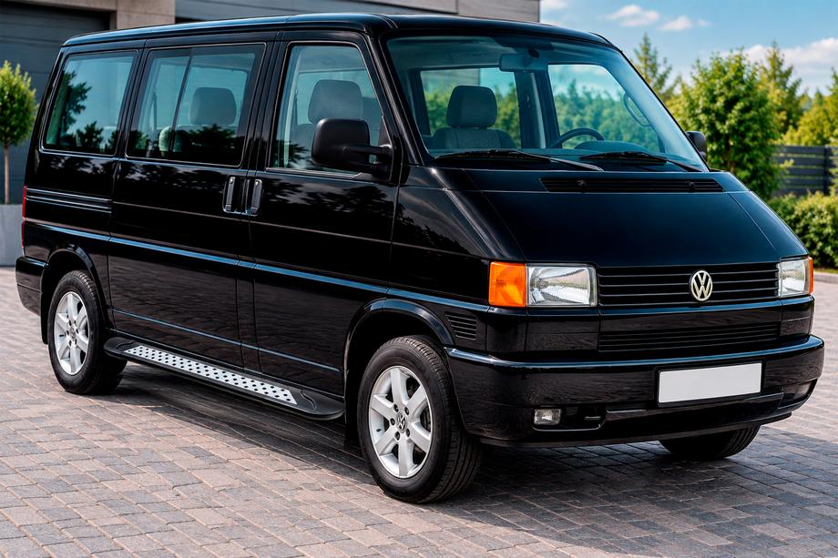 Volkswagen T4 Transporter 1990-2003 Seitenschweller Vision New Black (2 Stk., Aluminium) Image