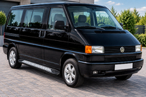 Volkswagen T4 Caravelle/Multivan 1990–2003 Seitenschweller New Vision Black (2 Stk., Aluminium) Foto 1