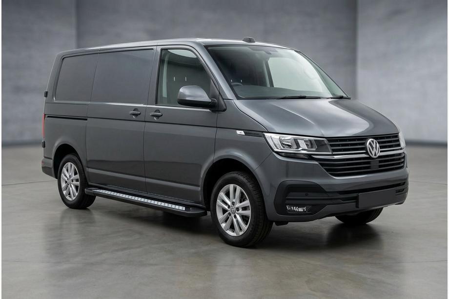 Volkswagen T6 2015-2024 Seitenschweller New Vision Black (2 Stk., Aluminium) Langer Radstand Image