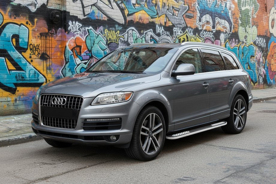 Audi Q7 2005-2015 Seitenschweller Tayga V2 (2 Stk., Aluminium) Image