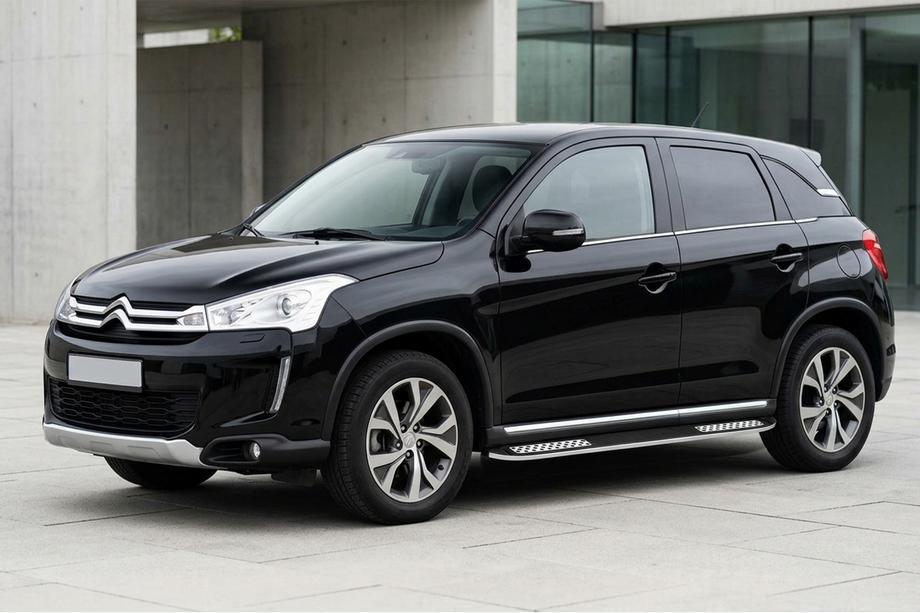 Citroen C-4 Aircross 2012-2017 Seitenschweller Tayga V2 (2 Stk., Aluminium) Image
