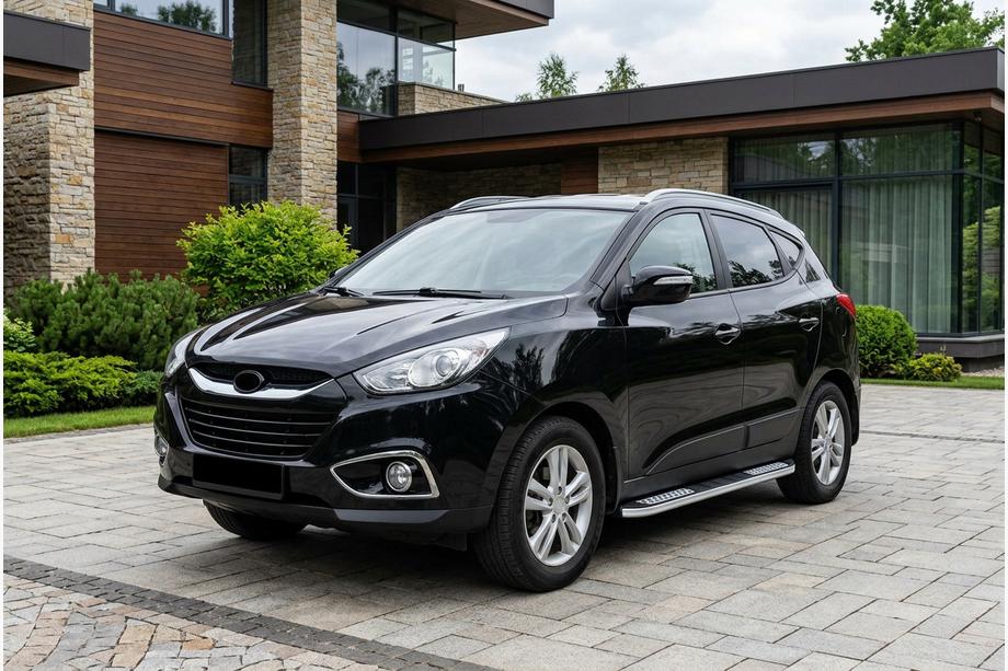 Hyundai IX-35 2010-2015 Seitenschweller Tayga V2 (2 Stk., Aluminium) Image