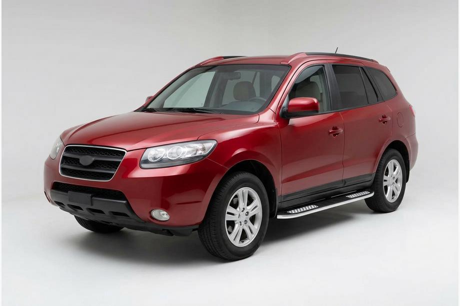 Hyundai Santa Fe 2 2006-2012 Seitenschweller Tayga V2 (2 Stk., Aluminium) Image