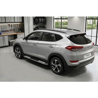 Seitenschweller Tayga V2 (2 Stk., Aluminium) Hyundai Tucson TL 2016-2021 Foto 1