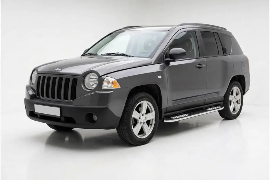 Jeep Compass 2006-2016 Seitenschweller Tayga V2 (2 Stk., Aluminium) Image