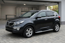Kia Sportage 2010-2015 Seitenschweller Tayga V2 (2 Stk., Aluminium) Foto 1