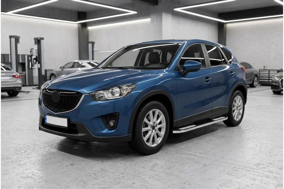 Mazda CX-5 2012-2017 Seitenschweller Tayga V2 (2 Stk., Aluminium) Foto 1