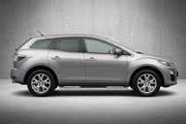 Mazda CX-7 2006-2012 Seitenschweller Tayga V2 (2 Stk., Aluminium) Foto 1