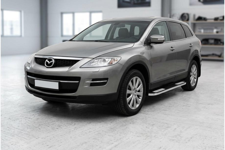 Mazda CX-9 2007-2016 Seitenschweller Tayga V2 (2 Stk., Aluminium) Image