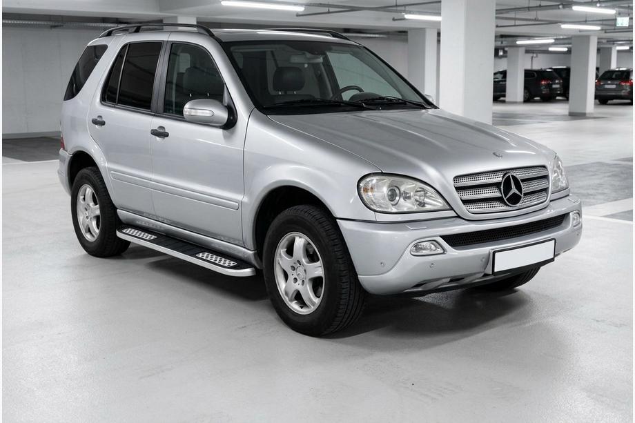 Mercedes ML W163 1997-2005 Seitenschweller Tayga V2 (2 Stk., Aluminium) Image