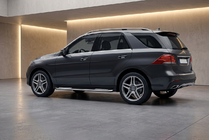 Mercedes GLE/ML class W166 2011-2018 Seitenschweller Tayga V2 (2 Stk., Aluminium) Foto 1