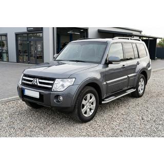 Seitenschweller Tayga V2 (2 Stk., Aluminium) Mitsubishi Pajero Wagon IV 2006-2021 Foto 1