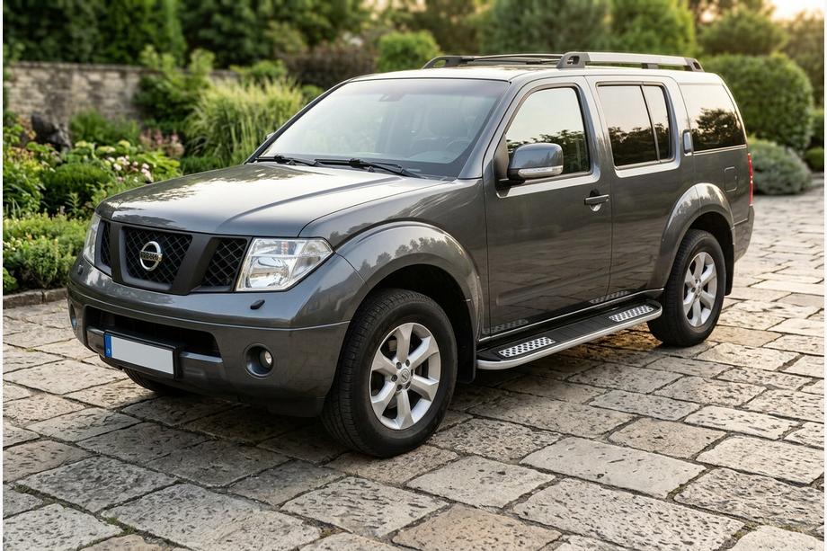 Nissan Pathfinder R51 2005-2014 Seitenschweller Tayga V2 (2 Stk., Aluminium) Foto 1