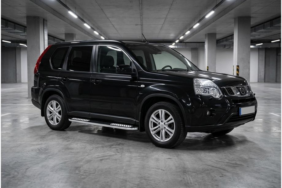 Nissan X-trail T31 2007-2014 Seitenschweller Tayga V2 (2 Stk., Aluminium) Image