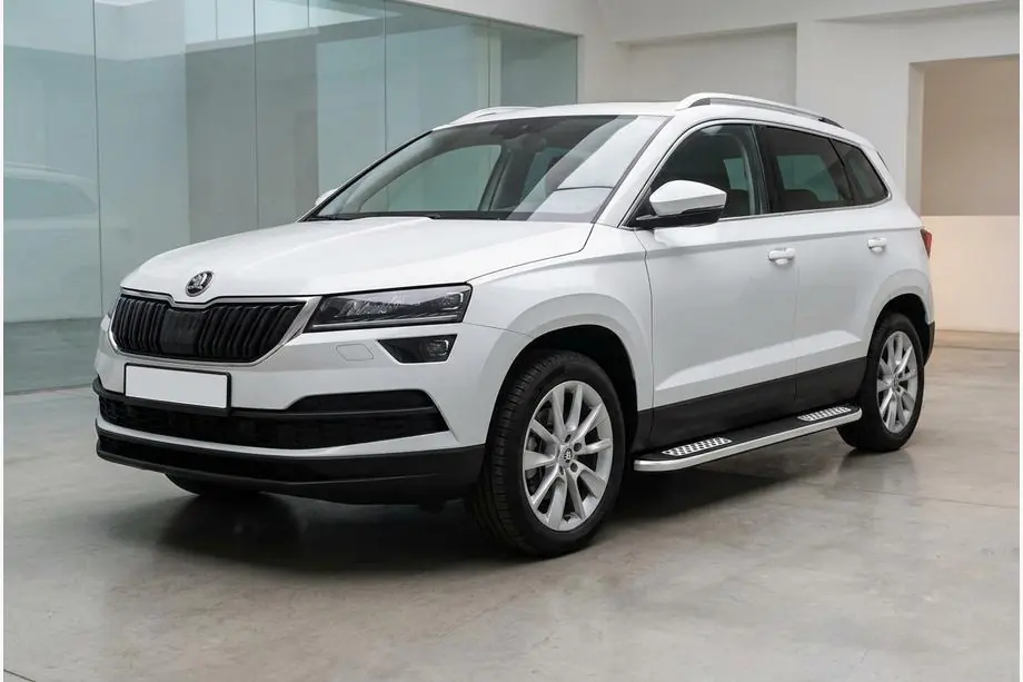 Skoda Karoq 2018- Seitenschweller Tayga V2 (2 Stk., Aluminium) Image