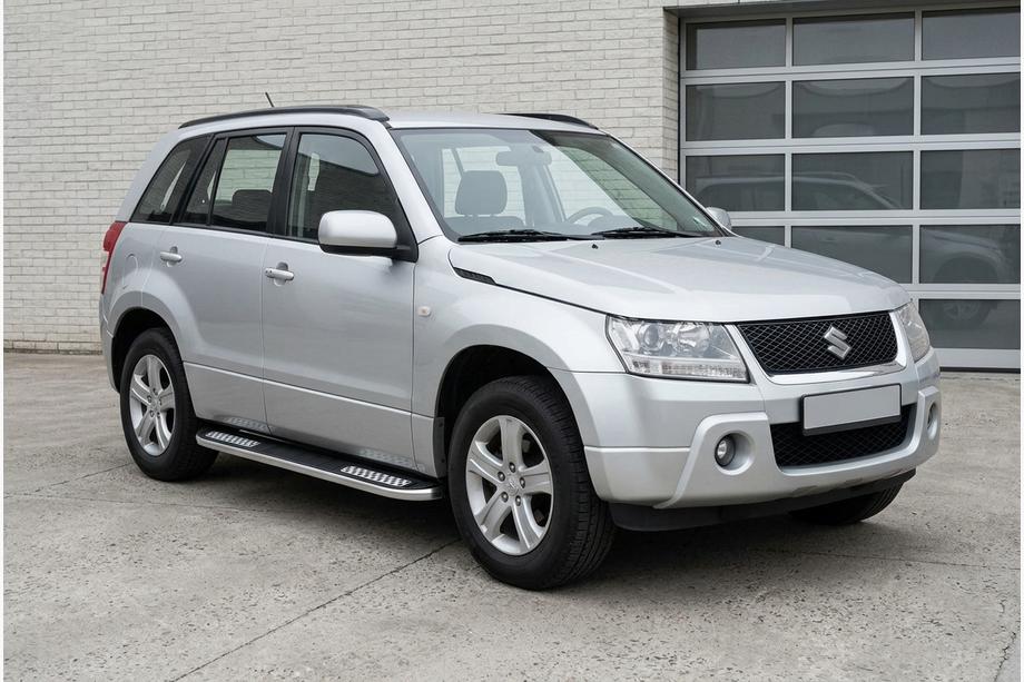 Suzuki Grand Vitara 2005-2017 Seitenschweller Tayga V2 (2 Stk., Aluminium) Image