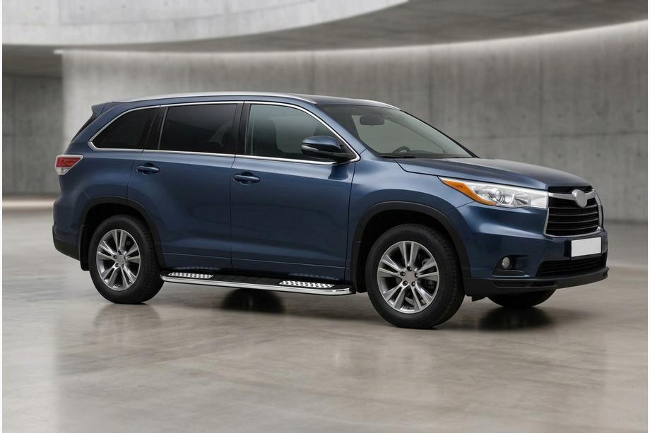 Toyota Highlander 2013-2019 Seitenschweller Tayga V2 (2 Stk., Aluminium) Foto 1