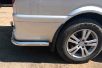 Mercedes Vito W639 2004-2014 Hintere Eckschutzrohre AK003 (2 Stk., Edelstahl) Foto 3