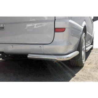 Hintere Eckschutzrohre AK003 (2 Stk, Edelstahl) Mercedes Viano 2004-2014 Foto 4