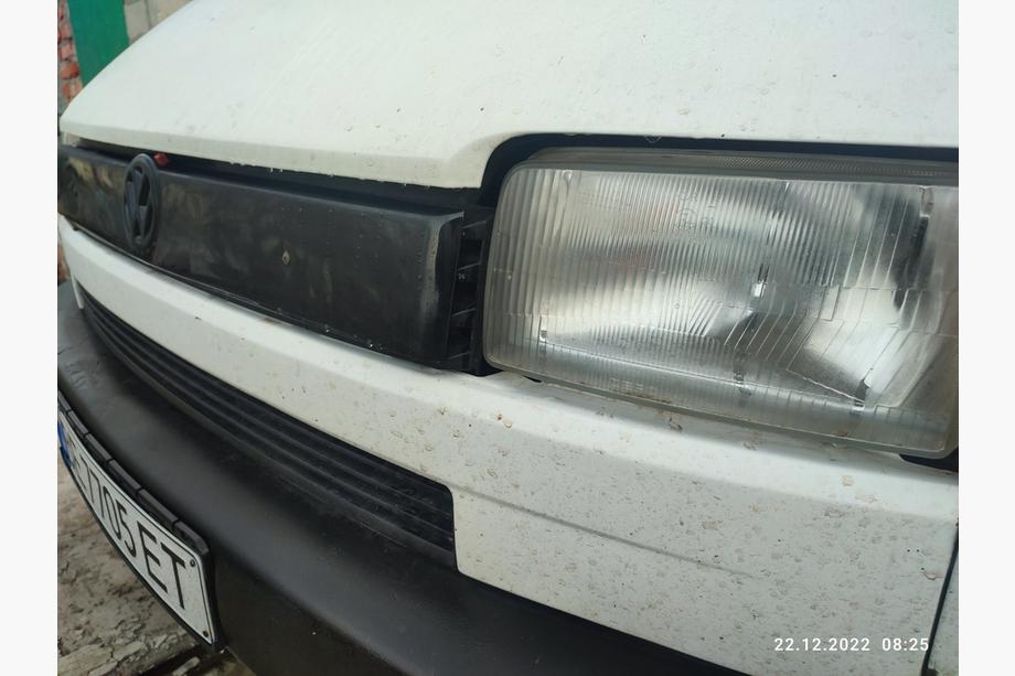 Volkswagen T4 Transporter 1990-2003 Winterabdeckung für Kühlergrill Glanzend fuer gerade Front Foto 4