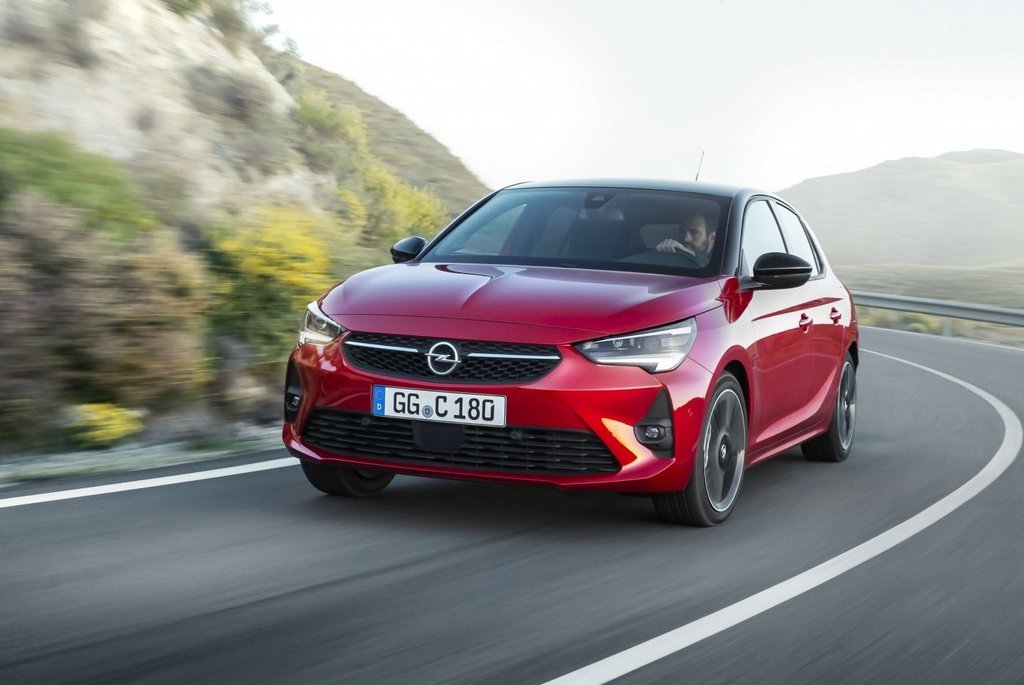 Fünftürer Opel Corsa der sechsten Generation
