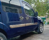 Fiat Doblo I 2005-2010 Türleisten Breites Modell (4 Stk, Edelstahl) OmsaLine - Italienischer Edelstahl Foto 2