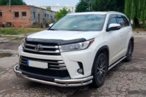 Toyota Highlander 2013-2019 Frontbügel ST-Special Edelstahl Foto 2