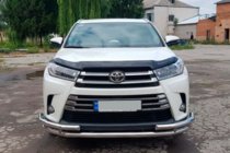 Toyota Highlander 2013-2019 Frontbügel ST-Special Edelstahl Foto 3