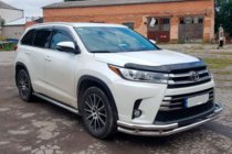 Toyota Highlander 2013-2019 Frontbügel ST-Special Edelstahl Foto 4